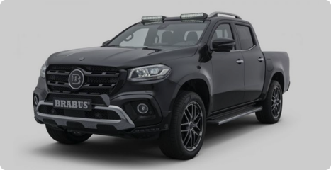 Brabus改装梅赛德斯-奔驰X-Class 并非普通的皮卡车型