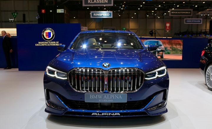 改装版宝马Alpina B7以蓝色展现